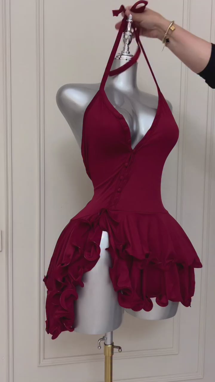 Ensemble BELIONE Rouge Grenat